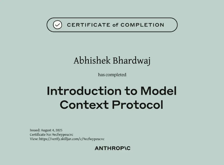 Model Context Protocol - Anthropic